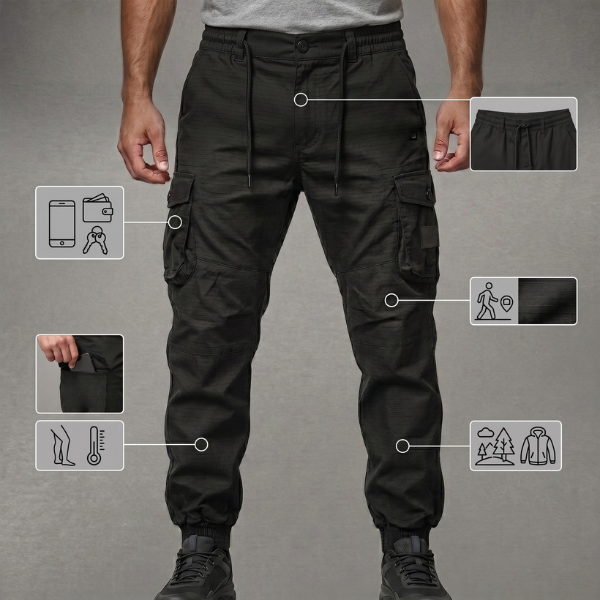 Herren Active Cargo-Hose – Herbstangebot