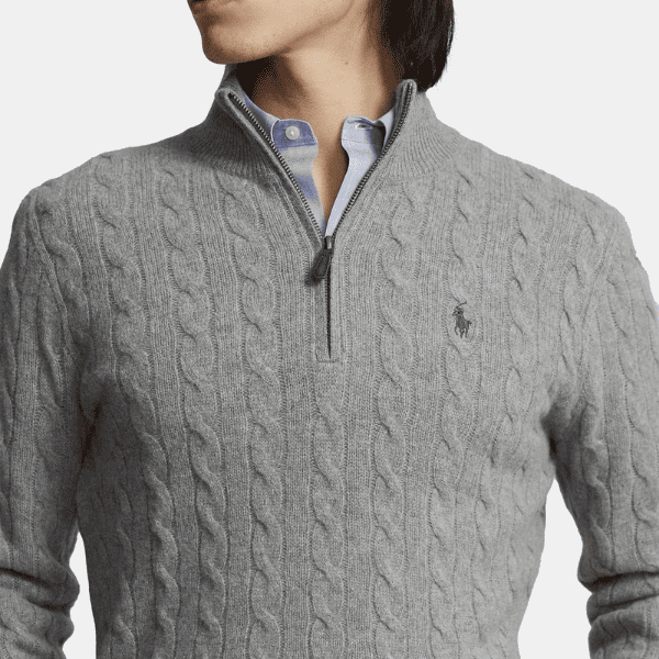 Cashmere Cable Sweater (CLEARANCE)
